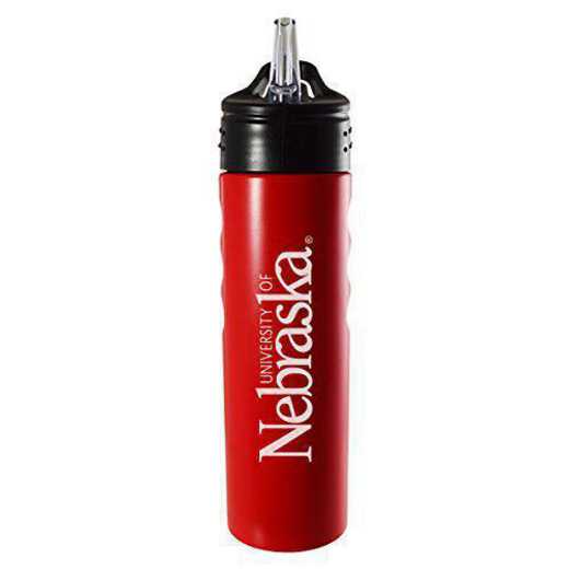 BOT-400-RED-NEBRASK-CLC: LXG 400 BOTTLE RED, Nebraska